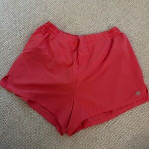 Rhoback Women's Vibrant Coral Athletic Shorts